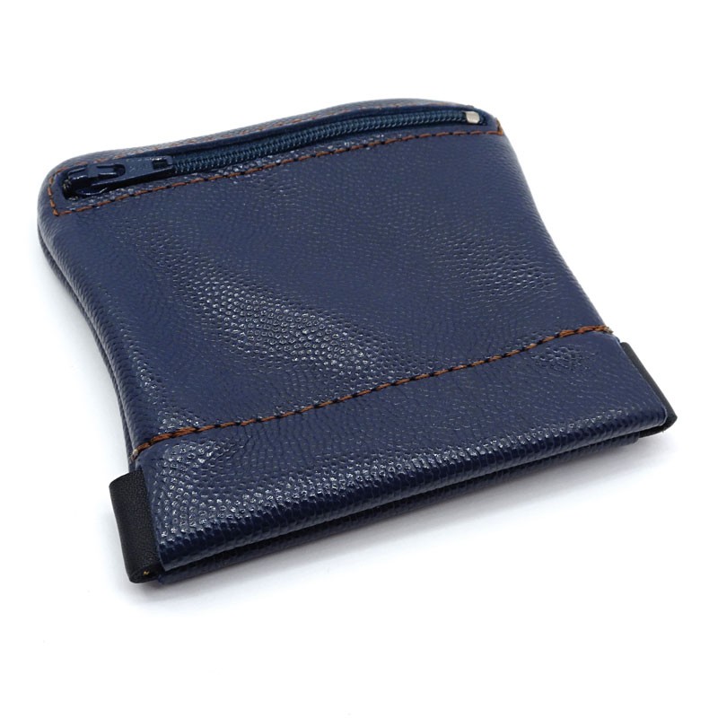 Porte-Monnaie Homme Clic-Clac - Cuir Agneau - Format Plat - LOLUNA