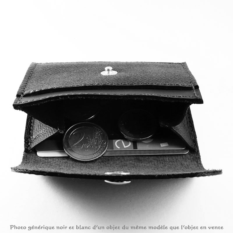 Porte-monnaie - LUNAVO - Cuir PU - Vert - Rétro - Femme - 10.5cm x 9cm