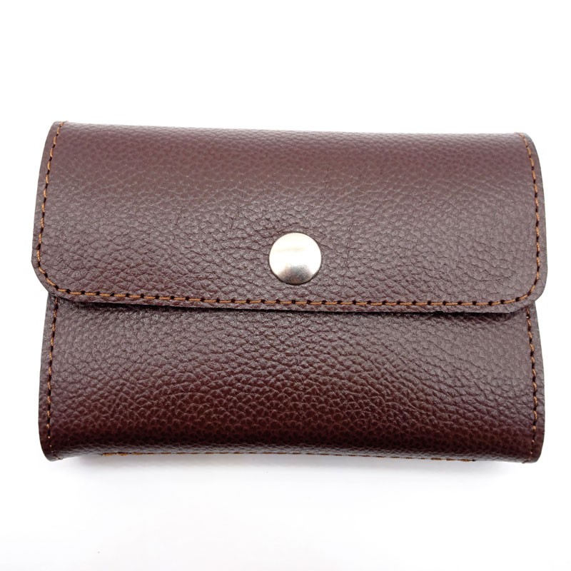 Portemonnaie avec poche ?� zip en cuir n?�1 | Artisanat local | Mirly