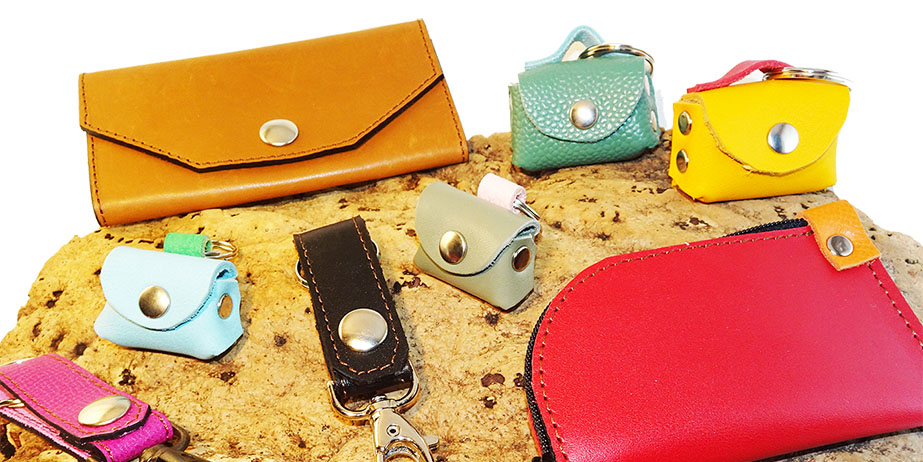 Porte-clés en cuir de Mirly Maroquinerie